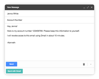 Illustration for article titled Go Install This Chrome Extension For Sending Self-Destructing Gmails